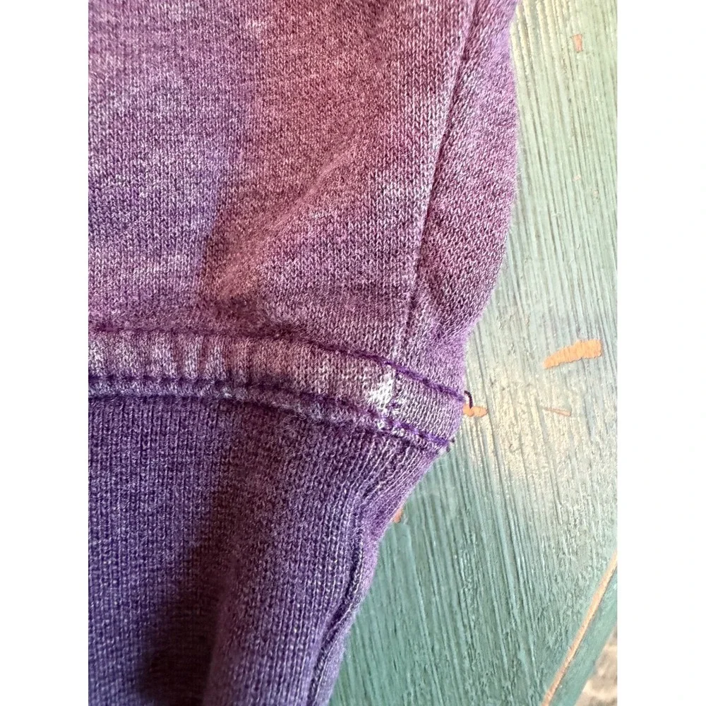 Nike Gym Vintage Funnel Neck Hoodie Purple Heather XL Pullover Women